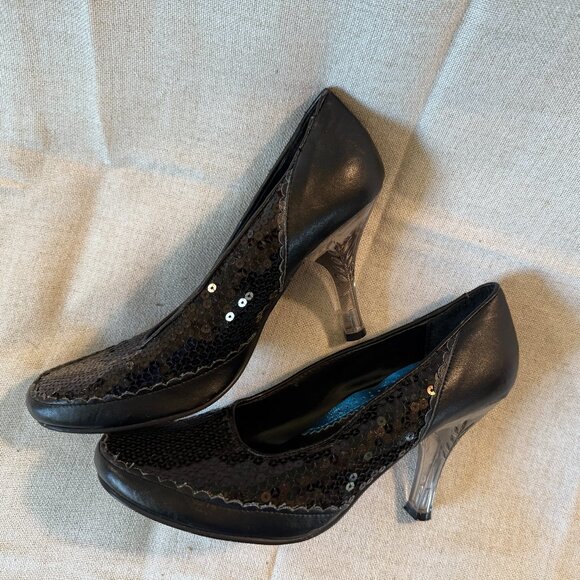 ✨ Jelly Beans Sequin Heels – Size 7.5 ✨ - Picture 1 of 5